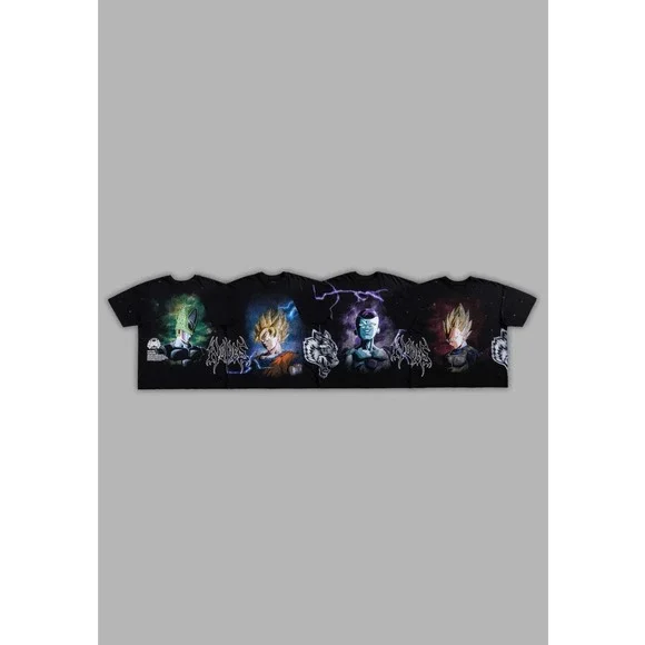 Darc Sport Dragon Ball Z Limited Edition / 4 SHIRT BOX SET Size Large Brand‎ New - Picture 7 of 7